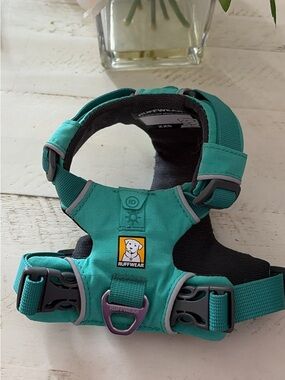 Ruffwear XXS dog harness aqua colour
